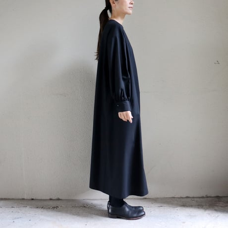 **2026年度・新作到着** atelier naruse アトリエナルセ formal wide one-piece ワイドワンピース　#ブラック