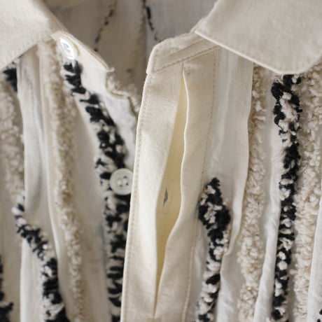 ASEEDONCLOUD アシードンクラウド　Festival cloth Market shirts coat ＃off white