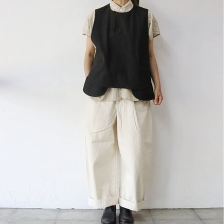 ASEEDONCLOUD アシードンクラウド　Immunity cloth Reseacher waistcoat #Dark brown 【送料無料】