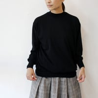 homspun ホームスパン　バルキーシーチングキャミソール　#ブラック homspun ホームスパン バルキーシーチングギャザーパンツ