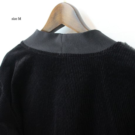 ARTE POVERA アルテポーヴェラ　ウールMIXパッチワークカーディガン　#ブラック