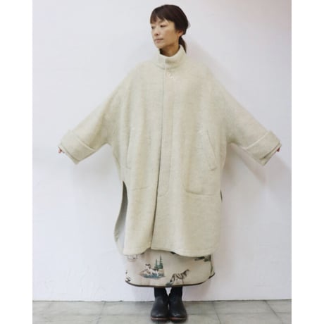 ASEEDONCLOUD アシードンクラウド　Pajamas Fleece Hiraeth tent gown #Off White 【送料無料】