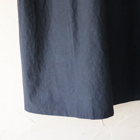Linenya リネンヤ　スリットネックワンピース　#ライトグレー、ネイビー