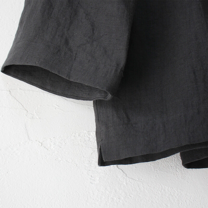 MAGALI マガリ ベルギーリネン・アンティーク・ブラウス #ナチュラル