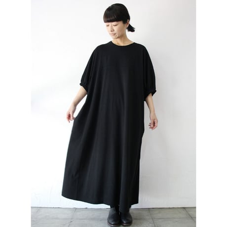 **再入荷** amne アンヌ YOKE dress ヨークドレス  #レッド、ブラック　【送料無料】