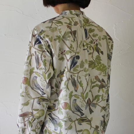 ASEEDONCLOUD アシードンクラウド collarless shirts #ijujin print 【送料無料】