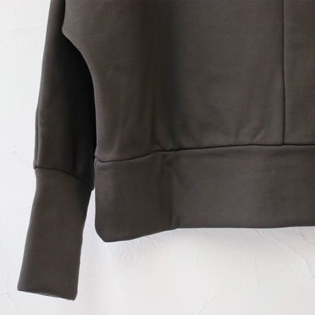 **またまた再入荷**　Linenya リネンヤ　コットンスウェットドルマンパーカー　#ピンク、サックスブルー、カーキ　【送料無料】