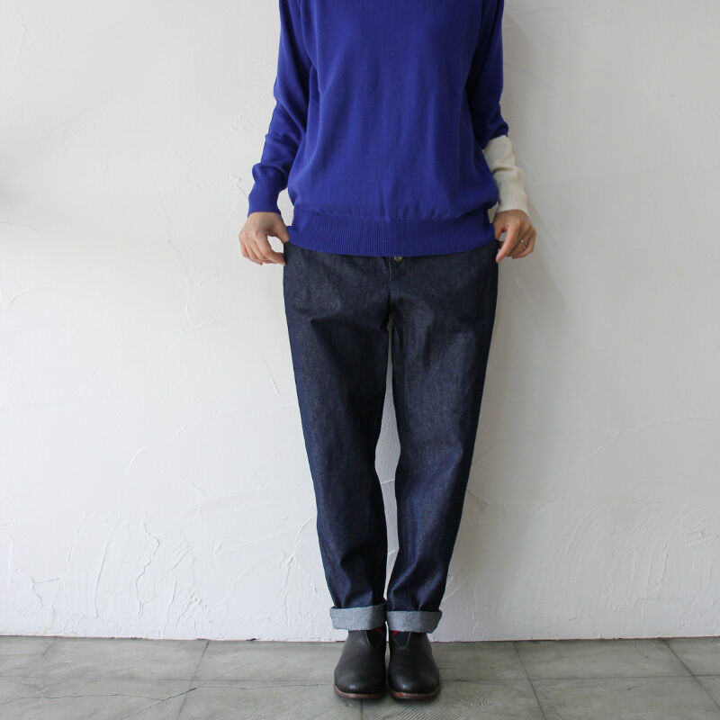 ほぼ新品　atelier naruse アトリエナルセ　パンツ　サイズ42 cotton denim balloon pants - atelier naruse｜Online store