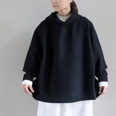 maomade マオメイド　ストレッチニットフード付きプルオーバー　【送料無料】