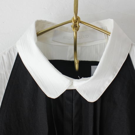 ASEEDONCLOUD アシードンクラウド　Travelers aging cloth Market shirts coat #black