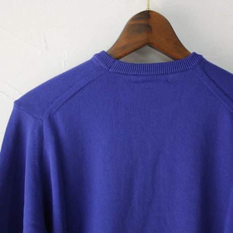 atelier naruse アトリエナルセ 　コットンニットバイカラースリーブ　cotton knit bicolor sleeve
