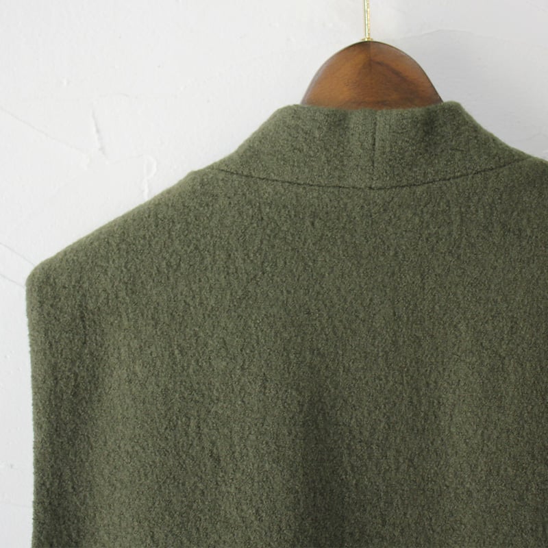 ベスト/ジレ atelier naruse pure wool boucle vest pure wool bouclé vest - atelier naruse｜Online store｜the an