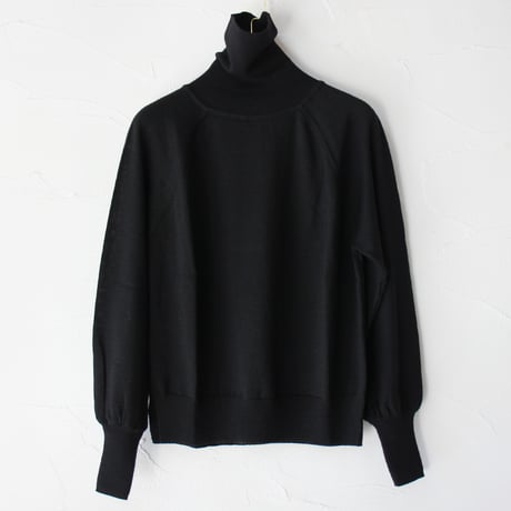 **再々入荷** atelier naruse アトリエナルセ　ウールタートルネックニット　wool turtle-neck knit　【送料無料】
