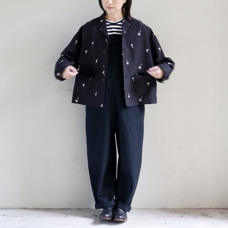 atelier naruse アトリエナルセ　コットンリネンテーラードジャケット cotton linen tailored jacket ～nohara～