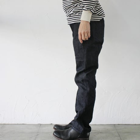 homspun ホームスパン　14ozデニムパンツ　#ブルー、ブラック、杢ブラック