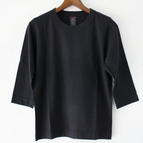 **2025秋冬分到着** homspun ホームスパン　30/1天竺7分袖Tシャツ