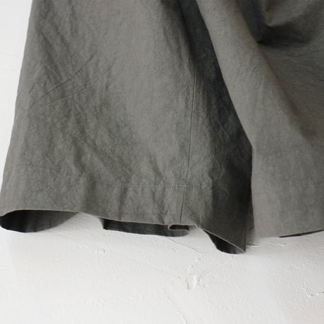 atelier naruse アトリエナルセ　コットンガウチョパンツ　cotton gaucho pants　#キャメル、チャコール　【送料無料】