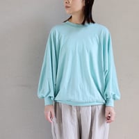 atelier naruse アトリエナルセ　コットンスラブバルーンカットソー　cotton slub balloon cut&sewn