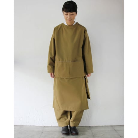 ASEEDONCLOUD アシードンクラウド  HandWerker smock ウェザークロススモック　#カーキ　【送料無料】