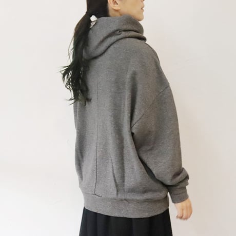 LinenYa リネンヤ　ヤク混パーカー　#チャコール、グレー、オートミール