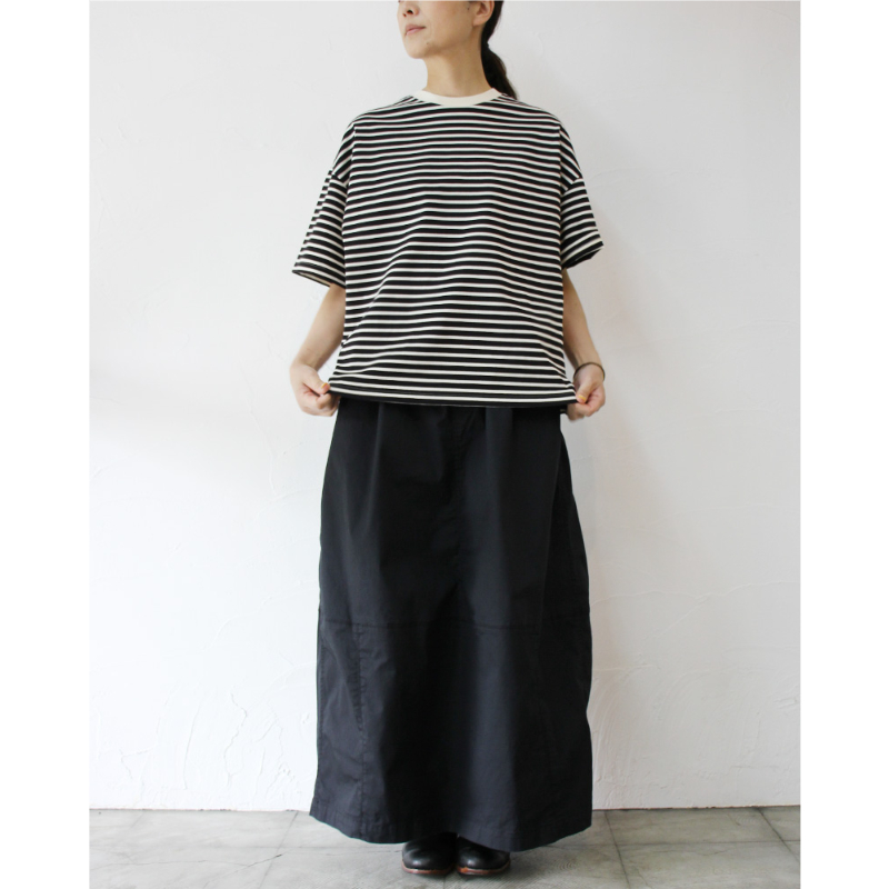 再入荷** atelier naruse アトリエナルセ コットンボーダー