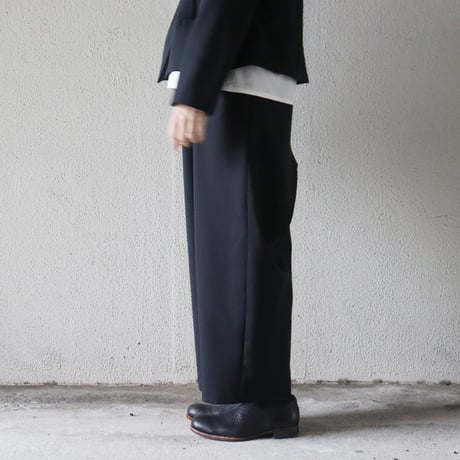 LinenYa リネンヤ　フォーマルパンツ　#ブラック