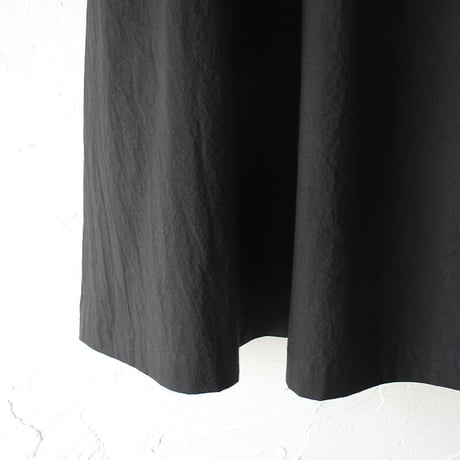 **再入荷**MAGALI マガリ　天日干しコットン・ペザントドレス　#ブラック　【送料無料】