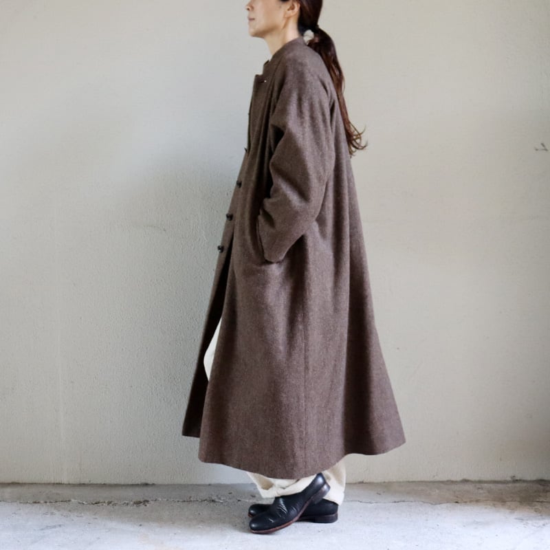 atelier naruse アトリエナルセ wool linen tweed stand c