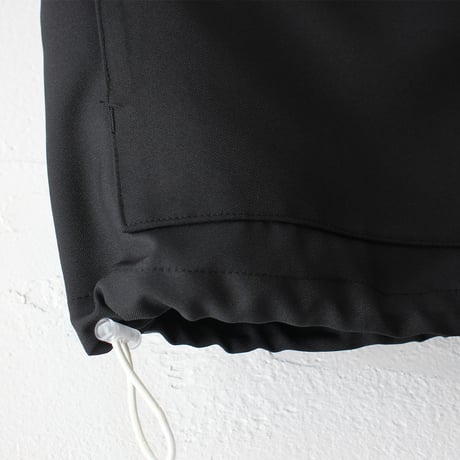 amne アンヌ　GABARDINE useful vest　#ブラック、ベージュ 【送料無料】