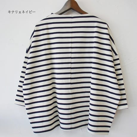 **またまたまた再入荷** LinenYa リネンヤ　デラヴェボーダー長袖Tシャツ　【送料無料】