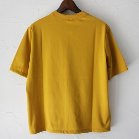 TRAVAIL MANUEL トラバイユマニュアル　クラシック天竺ノームTシャツ　#ホワイト、ブラック、マスタード、ネイビー、モカ、ピンク