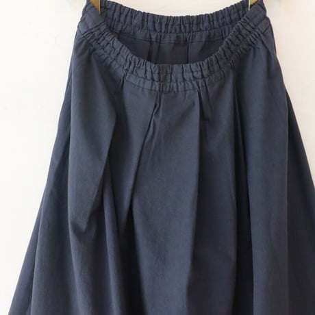 **またまた再入荷** Linenya リネンヤ　高密度コットンタックスカート