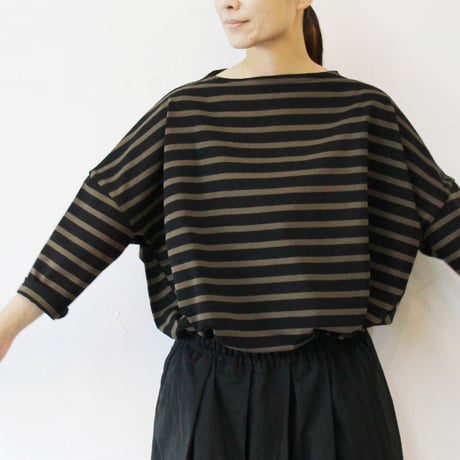 **またまたまた再入荷** LinenYa リネンヤ　デラヴェボーダー長袖Tシャツ　【送料無料】