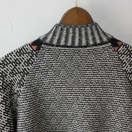 ASEEDONCLOUD アシードンクラウド　Kigansai Knit Blouse #black 【送料無料】