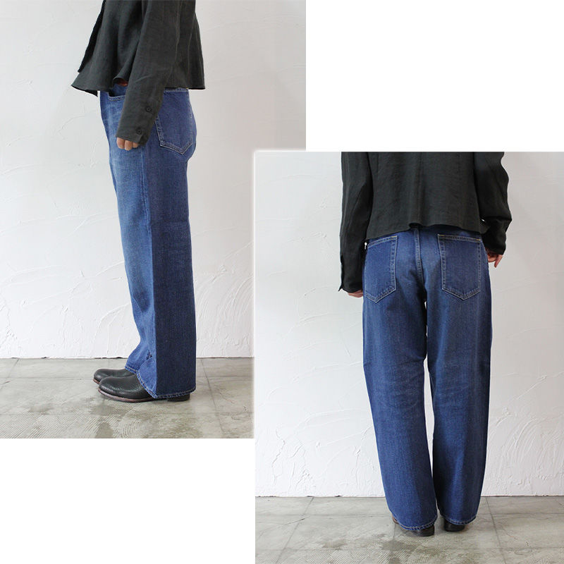再入荷** sasanqua by trees サザンカバイツリース Wide Strai