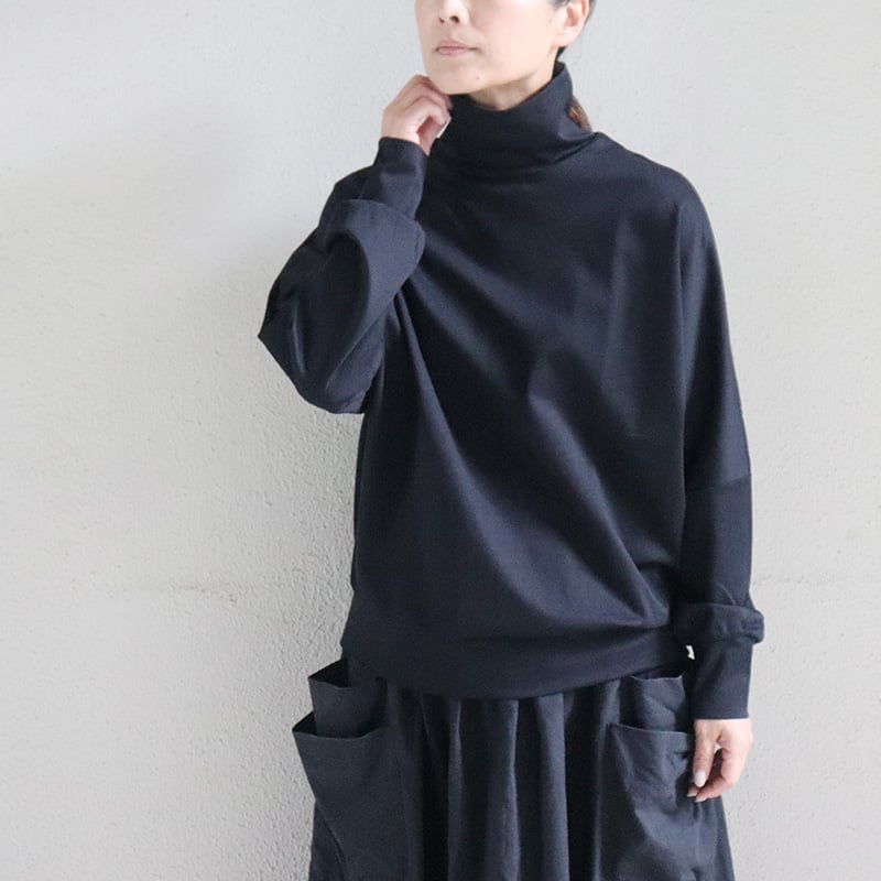 MAGALI マガリ ハイゲージコットン・タートルカットソー