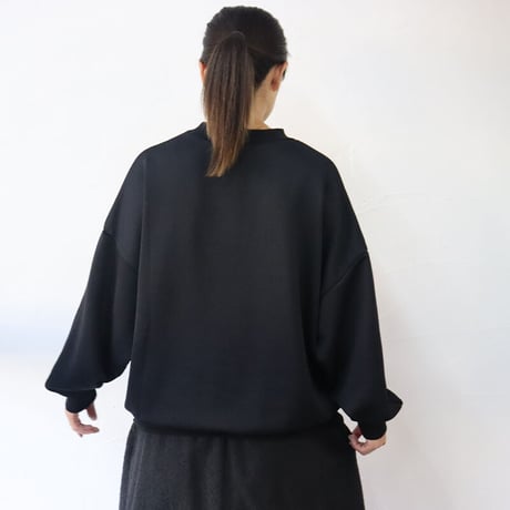 **ブラック再入荷** TRAVAIL MANUEL トラバイユマニュアル  ラスター裏毛ワイドスリーブスウェット　#ホワイト、ネイビー、ブラック　【送料無料】