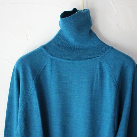 **再々入荷** atelier naruse アトリエナルセ　ウールタートルネックニット　wool turtle-neck knit　【送料無料】