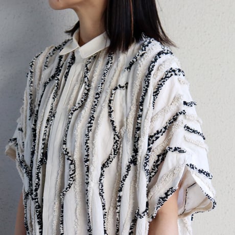 ASEEDONCLOUD アシードンクラウド　Festival cloth Market shirts coat ＃off white