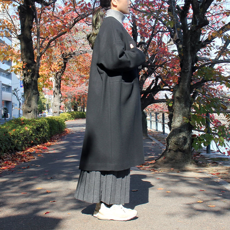 再入荷** atelier naruse アトリエナルセ melton wool coco