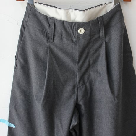 ASEEDONCLOUD アシードンクラウド　Cordura wool HandWerker wide trousers　ハンドベイカーワイドトラウザー　【送料無料】