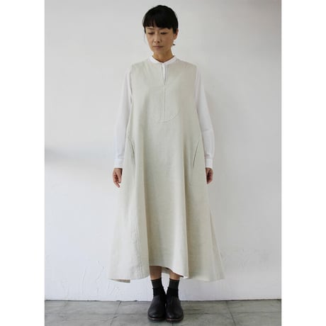 SUSURI ススリ　パスチャードレス　＃ivory　【送料無料】
