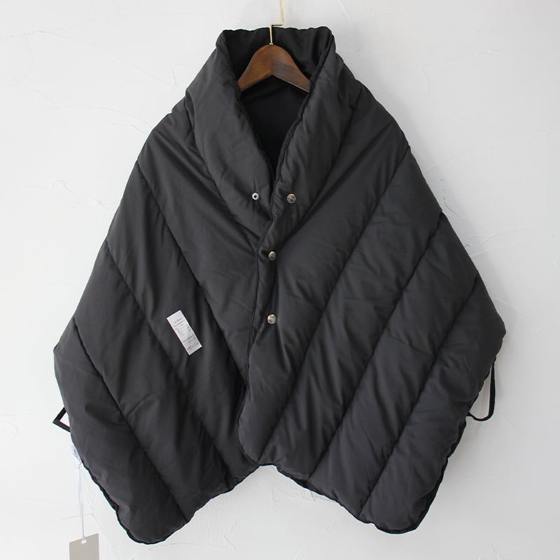 miffew ミフュー REVERSIBLE DOWN CAPE リバーシブルダウンケープ 【