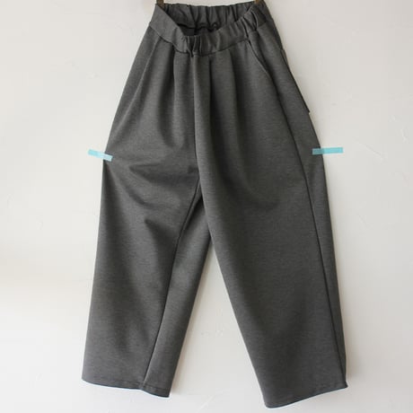 ARTE POVERA アルテポーヴェラ　ポルテックスポンチ2タックワイドパンツ　#ダークグレー