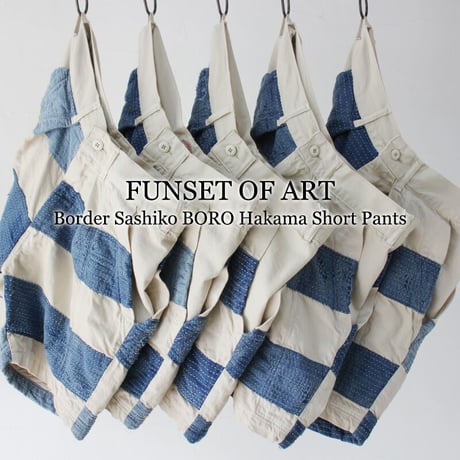チ*ン様 FUNSET OF ART バンダナ刺し子　BORO ベスト SuKiMa別注** FUNSET OF ART ファンセットオブアート COF
