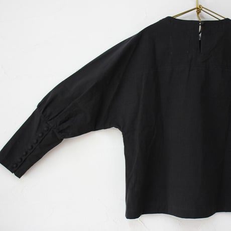 MAGALI マガリ　オールドコットンプルオーバー　#オフホワイト、グレー、ブラック