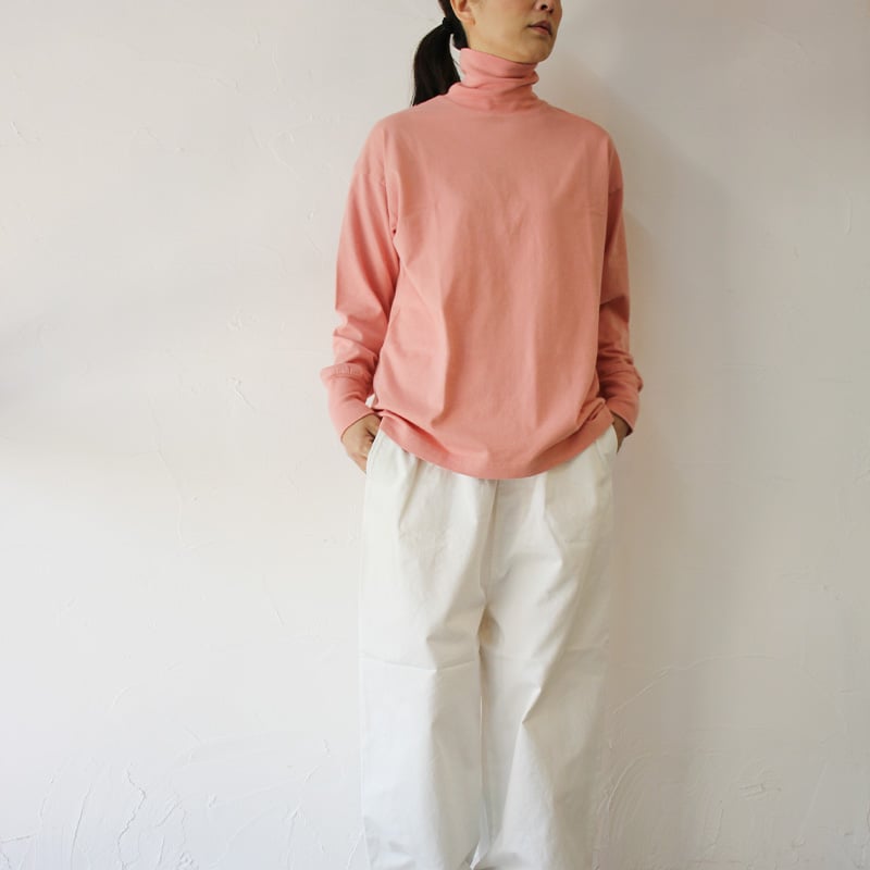 homespun ホームスパン　2ウェイ homspun(ホームスパン) / WOOL LINEN ワイドギャザーパンツ