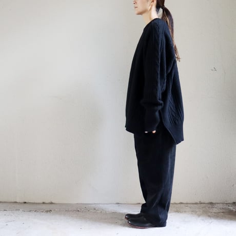 homspun ホームスパン　コーデュロイタックパンツ　#イエロー、ブラック