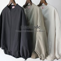 **再入荷** maomade マオメイド　ヴィンテージツイルドルマンスリーブブルゾン