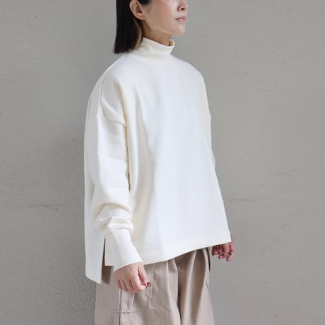 **またまた再入荷** TRAVAIL MANUEL トラバイユマニュアル　起毛裏毛ハイネックプルオーバー　【送料無料】